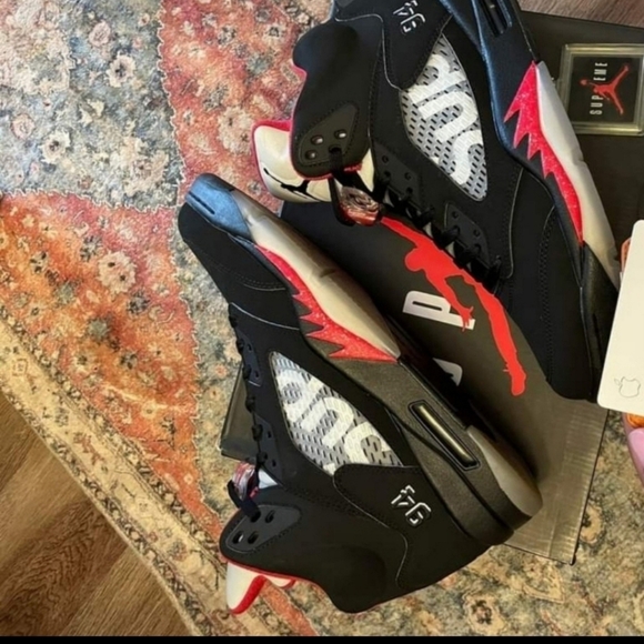 jordan 5 retro supreme black